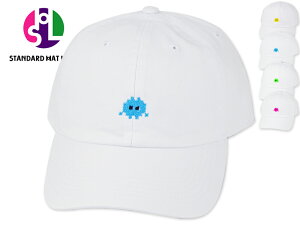 STANDARD HAT LABO �X�^���_�[�h�n�b�g���{ PIXEL ALIEN B TYPE CAP WHITE �s�N�Z�� �G�C���A�� B�^�C�v �L���b�v �z���C�g 21869 [�����Y ���f�B�[�X 8BIT 8�r�b�g DOT �h�b�g]