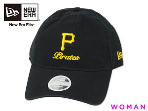 NEWERA �j���[�G�� WOMEN 9TWENTY 920 PREPPY TEAM PITTSBURGH PIRATES BLACK �s�b�c�o�[�O �p�C���[�c �u���b�N 22221[�����Y ���f�B�[�X]