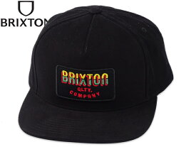 BRIXTON ブリクストン NEIGHBOR MP SNAPBACK BLACK キャップ ブラック 21710 [ストラップバック メンズ レディース BB CAP]