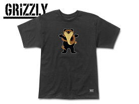 ☆Grizzly Griptape【グリズリーグリップテープ】COLE PRO BEAR SS TEE BLACK ベアー コール Tシャツ ブラック 16827 [メンズ レディース]