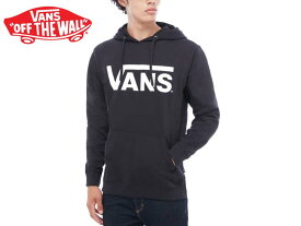 ☆VANS【バンズ】CLASSIC PULLOVER HOODIE BLACK/WHITE フーディー ブラック/ホワイト 17058 [SKATE SK8 スケボー ヴァンズ]10P13Dec15