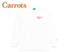 ☆CARROTS by Anwar Carrots【キャロッツ バイ アンワー・キャロッツ】JOAO C LONG SLEEVE WHITE ロングスリーブ ホワイト 17776 [メンズ レディース 帽子 ]