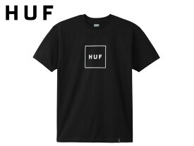 ☆HUF【ハフ】ESSENTIALS BOX LOGO T-SHIRTS BLACK Tシャツ ブラック 17856 [スケボー スケートボード メンズ レディース]　10P07Nov15