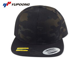 ☆FLEXFIT【フレックスフィット】YUPOONG PREMIUM CLASSIC SNAPBACK MULTI CAMO BLACK クラシック スナップバックキャップ マルチカモブラック 13566 16360 18739[無地 シンプル メンズ レディース]　10P19Jun15