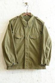 1960's フランス軍 ミリタリー シャツジャケット 【中古】