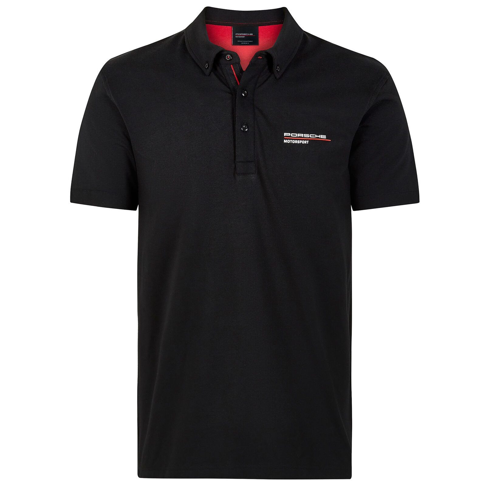 ★送料無料★Porsche Team Polo Shirt black ポルシェ オフィシャル ポロシャツ ブラック 半袖