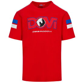Andrea Dovizioso 04 Official Tee ドゥカティ アンドレアドビツィオーゾ オフィシャル Tシャツ 半袖 レッド