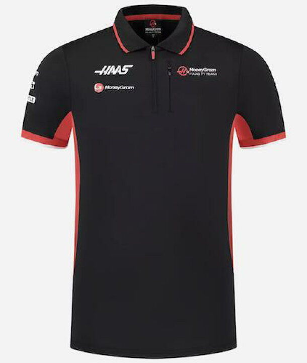 楽天市場】Haas F1 Team Fitted Polo shirt ハース F1 ポロシャツ 半袖 
