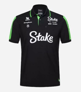 �������� Stake F1 Kick Sauber Team Official Team Polo shirt �U�E�o�[���[�^�[�X�|�[�c �U�E�o�[F1�`�[�� �|���V���c ���� �u���b�N