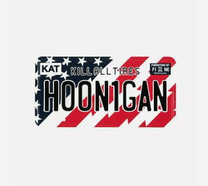  Hoonigan Ken Block Plate P ubN t[jK v[g
