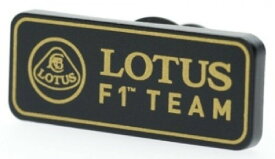 TEAM LOTUS F1 Black & Gold 25mm PIN BADGE ロータス ピンバッジ バッジ