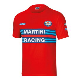 ★送料無料★Sparco Martini Racing Replica Edition Tee マルティーニ Tシャツ 半袖 レッド