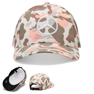 ������������Mercedes-AMG Lewis Hamilton Abu Dhabi GP Camo Cap ���C�X�E�n�~���g�� �x���c �L���b�v �X�q �I�t�B�V���� �A�u�_�r �J�� ����