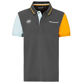 ★送料無料★Mclaren FW Gulf Racing Colour Block Polo Shirt マクラーレン ガルフ オフィシャル ポロシャツ 半袖