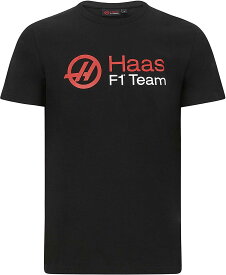 Haas F1 Team Formula One T-SHIRT ハース F1 チーム グラフィック Tシャツ 半袖 ブラック