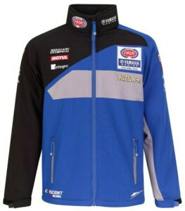 ������������Yamaha Pata Official Racing Team Softshell Jacket ���}�n �I�t�B�V���� �\�t�g�V�F�� �W���P�b�g �A�E�^�[ ���� �u���[