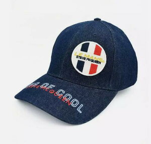 ������������Le Mans Steve McQueen King Of Cool Cap �h���̃� �}�� �X�e�B�[�u�E�}�b�N�C�[�� �L���b�v �X�q