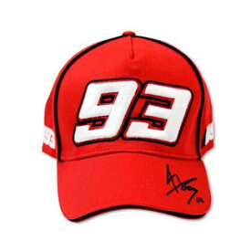 ★送料無料★Marc Marquez 93 Red Cap マルク マルケス オフィシャル ベースボールキャップ キャップ 帽子 レッド