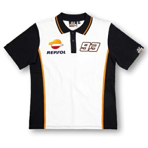������������Marc Marquez MM93 Repsol Honda Polo Shirt �}���N �}���P�X �I�t�B�V���� �|���V���c ���� �z���C�g
