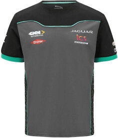 送料無料 Jaguar TCS Racing T-shirt ジャガー Tシャツ 半袖 ブラック