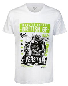������������Silverstone SPEED Monster T-Shirt �V���o�[�X�g�[�� �����X�^�[ T�V���c ���� �z���C�g