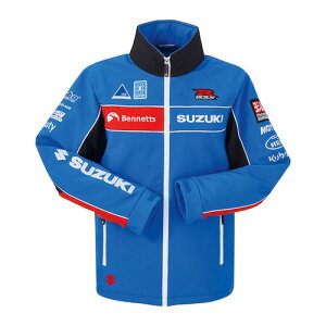 ������������Suzuki Official Team Bennett's softshell Jacket �X�Y�L �x�l�b�g �\�t�g�V�F�� �W���P�b�g �u���[ �A�E�^�[