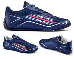 ������������Sparco Martini Racing S-Pole Trainers Leisure Paddock Shoes Navy Blue �}���e�B�[�j �p�h�b�N �V���[�Y �C �X�j�[�J�[ �l�C�r�[�u���[