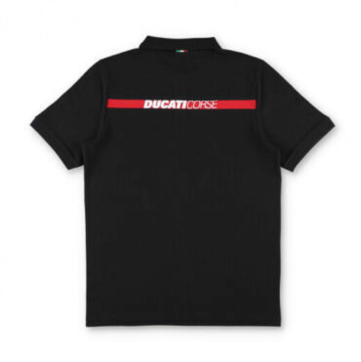 楽天市場】☆送料無料☆Ducati Corse Racing Black Banded Polo Shirt 
