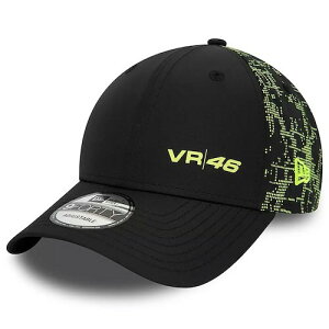 ������������Valentino Rossi VR46 Poly Print ���b�V �x�[�X�{�[�� �L���b�v �X�q �u���b�N