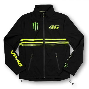 ������������VR46 Valentino Rossi Monster Soft Shell Jacket ���@�����e�B�m ���b�V �\�t�g�V�F�� �W���P�b�g �A�E�^�[ �u���b�N