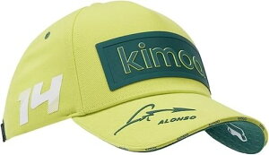 ������������Aston Martin F1 Team Kimoa Fernando Alonso Lime Green �A�X�g���}�[�e�B�� �x�[�X�{�[���L���b�v �X�q ���C���O���[�� �t�F���i���h�E�A�����\