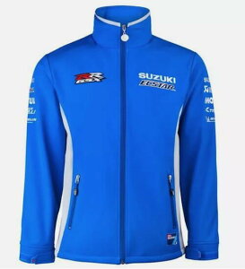 Suzuki Ecstar Bike Softshell Jacket �X�Y�L ���[�^�[�T�C�N�� �\�t�g�V�F�� �W���P�b�g �u���[