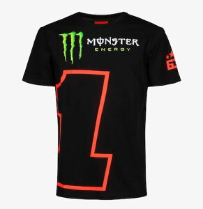 Ducati Corse Racing Monster Energy Racing 63 Pecco Bagnaia T-Shirt �h�D�J�e�B �t�����`�F�X�R�E�o�j���C�A �����X�^�[ T�V���c �u���b�N ����