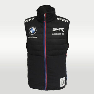 ������������BMW WSBK Team SMR Racing Gilet �W�� �_�E���x�X�g �A�E�^�[ �u���b�N