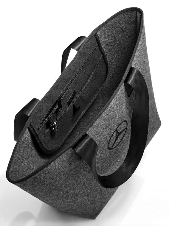 楽天市場】Mercedes-Benz SHOPPING BAG Grey ベンツ トートバッグ 