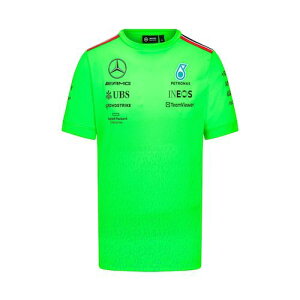 ������������Mercedes AMG Petronas Team T-Shirt Voltic Green �x���c �y�g���i�X T�V���c �O���[�� ����
