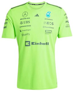 ������������Mercedes AMG Petronas Team Set Up T-Shirt Green �x���c �y�g���i�X T�V���c �O���[�� ����