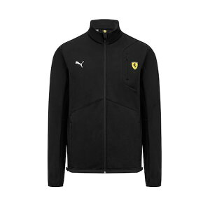 ������������Scuderia Ferrari Softshell Jacket �t�F���[�� �\�t�g�V�F�� �W���P�b�g �A�E�^�[ �u���b�N