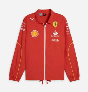 �������� Scuderia Ferrari Rain Jacket �t�F���[�� ���C���W���P�b�g ���b�h