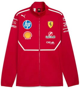 �������� Scuderia Ferrari Team Softshell Jacket �t�F���[�� �\�t�g�V�F�� �W���P�b�g �A�E�^�[ ���b�h