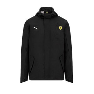 �������� Scuderia Ferrari F1 PUMA Rain Jacket Black �t�F���[�� ���C���W���P�b�g �A�E�^�[ �u���b�N