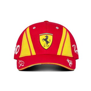 �������� Scuderia Ferrari WEC 499P Nicklas Nielsen Le Mans Baseball Cap �t�F���[�� �x�[�X�{�[�� �L���b�v �X�q ���b�h �j�N���X�E�j�[���Z��