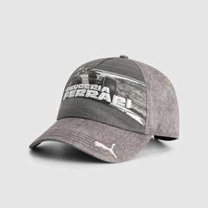 �������� Scuderia Ferrari Graphic Cap �t�F���[�� �x�[�X�{�[���L���b�v �X�q �O���[
