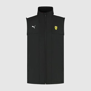 �������� Scuderia Ferrari Lightweight Gilet �t�F���[�� �x�X�g �A�E�^�[ �u���b�N