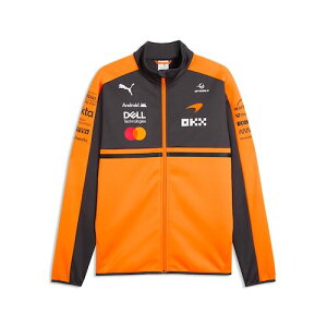 ������������McLaren F1 Team Full Zip Softshell Jacket 2026 �}�N���[���� �\�t�g�V�F�� �W���P�b�g �I�����W