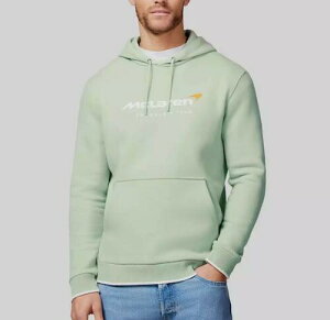 McLaren Core Essentials Hoody �}�N���[���� ���S �v���I�[�o�[ �p�[�J�[ ���C�g�O���[��