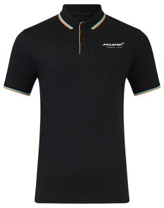 �������� McLaren Core Essentials Polo Shirt �}�N���[���� �|���V���c ���� �u���b�N