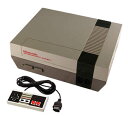 【中古】【一式セット】北米版 ファミコン NES Nintendo Console System 本体 ＋ コントローラー×1 アダプタ×1