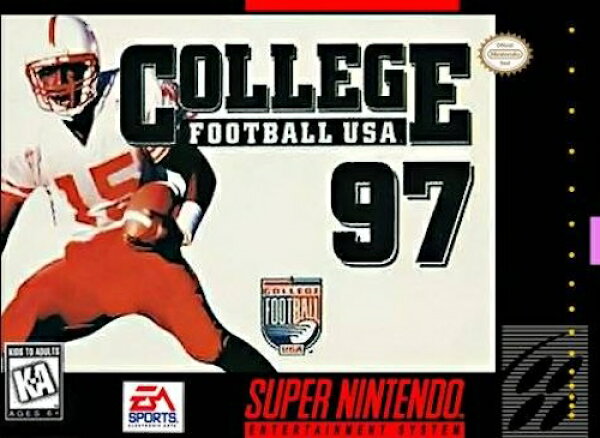【中古】北米版 スーパーファミコン SNES College Football '97 USA カレッジフットボール