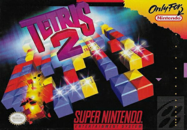 【中古】北米版 スーパーファミコン SNES Tetris 2 テトリス 2